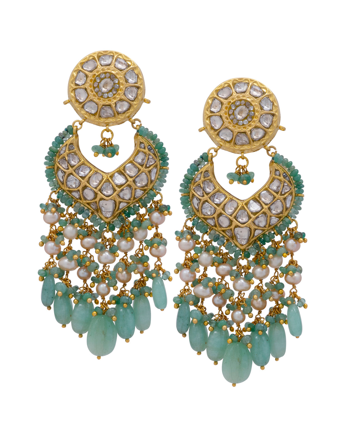 Sinta Choker and Lexy Chandbalis Polki Set