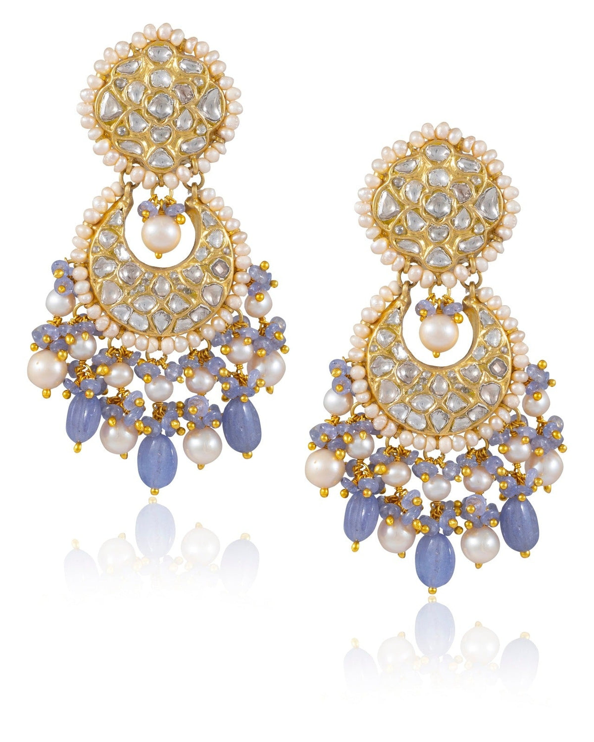 Nitanshi Choker And Parinita Chandbalis Polki Set