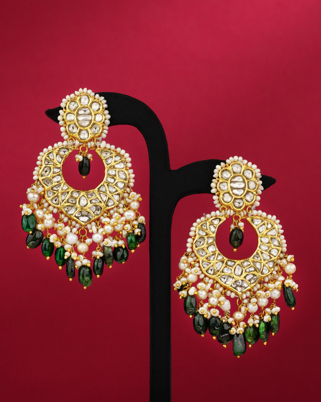 Sumaiya Polki Chandbalis