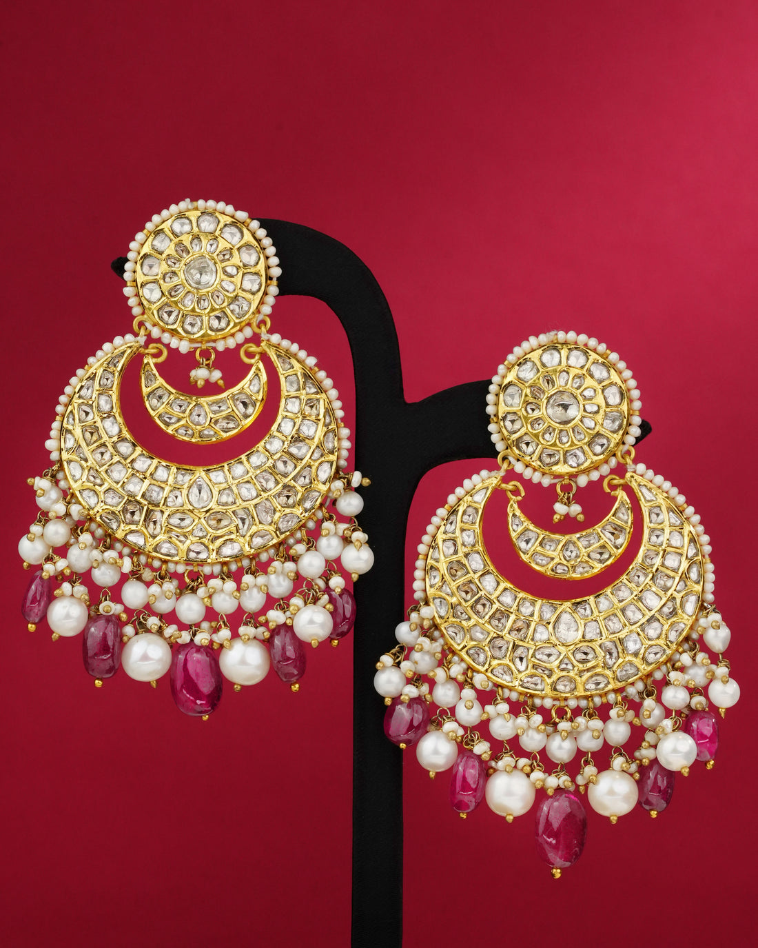 Bishti Polki Chandbalis