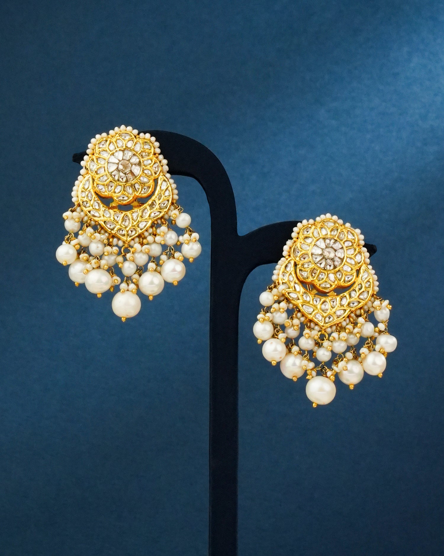 Abha Polki Chandbalis