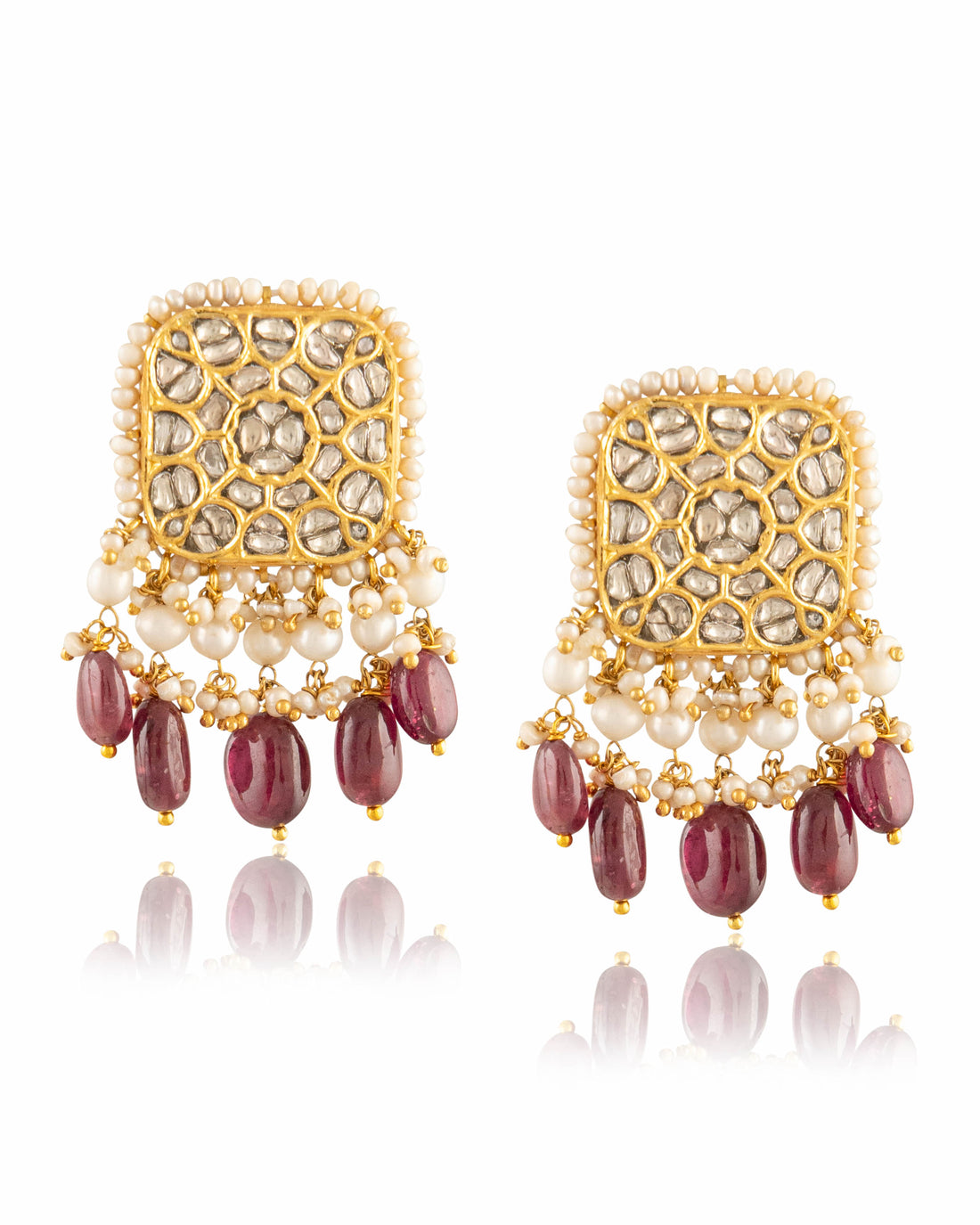 Sonali Choker And Soniya Tops Polki Set