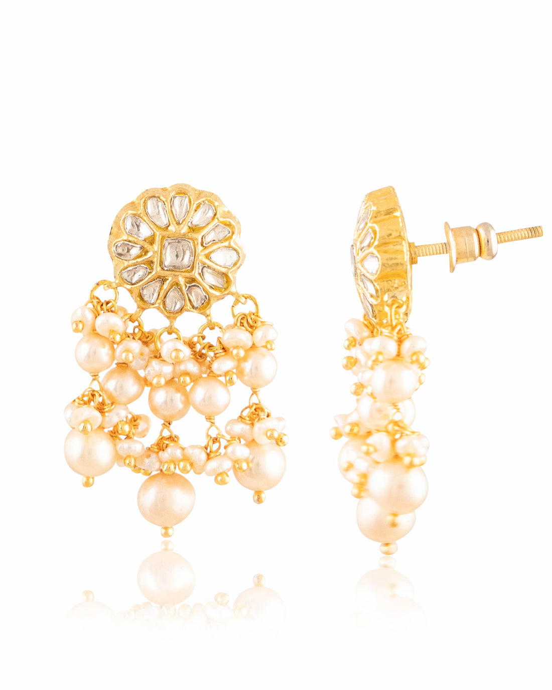 Avneet Choker And Shambhavi Tops Polki Set