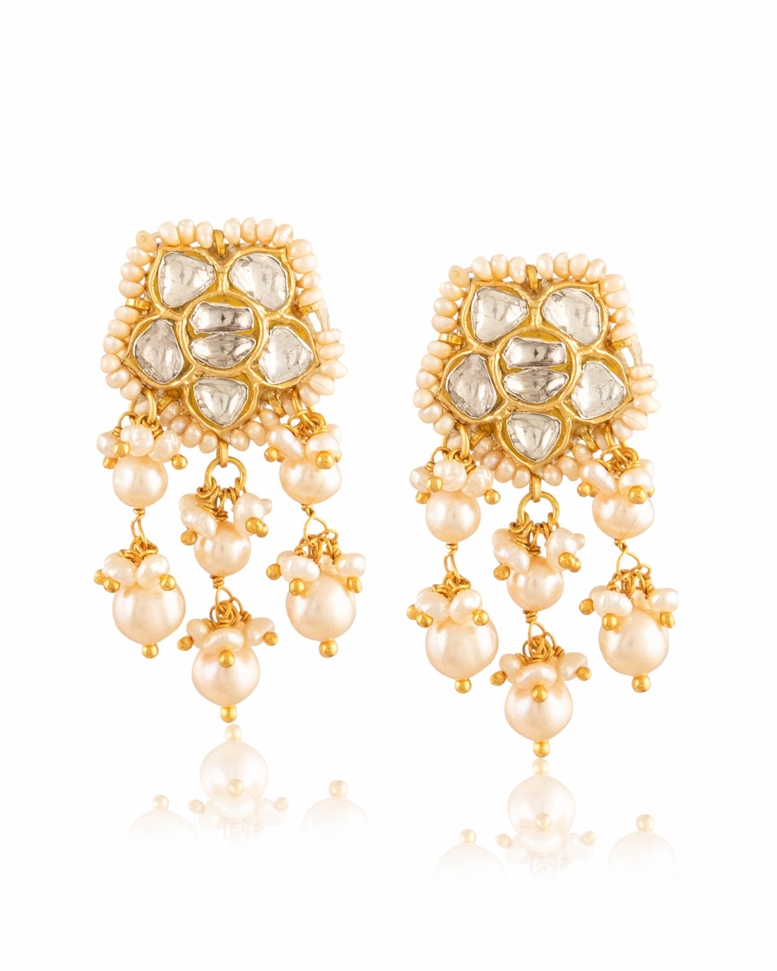 Parinita Choker And Parita Tops Polki Set