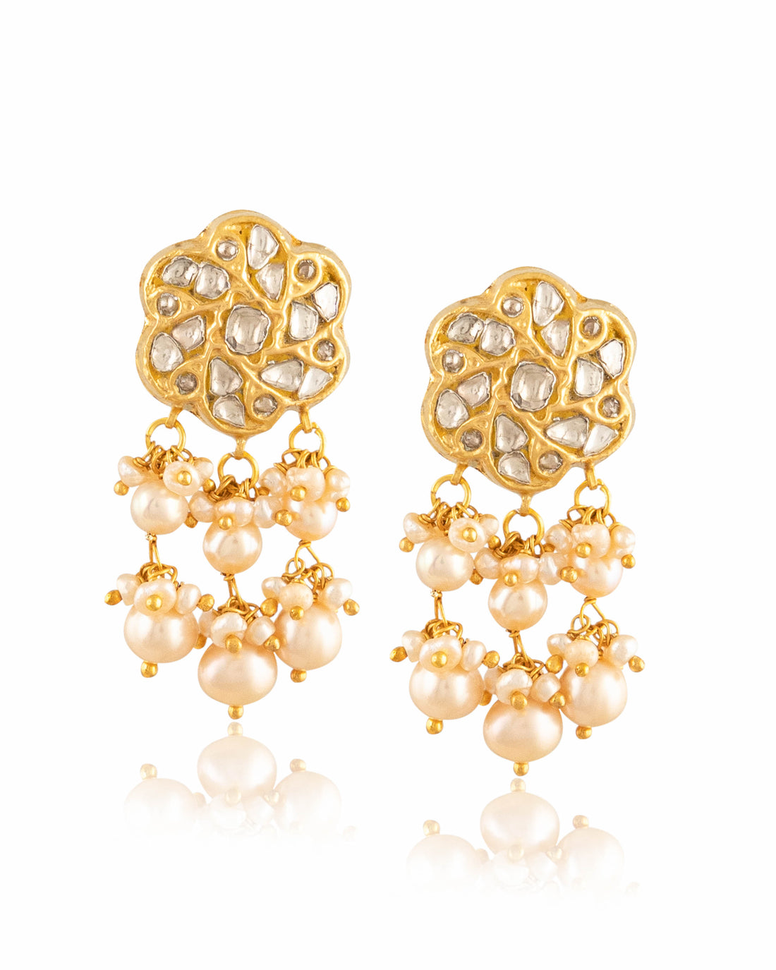 Khadija Choker And Aakriti Tops Polki Set