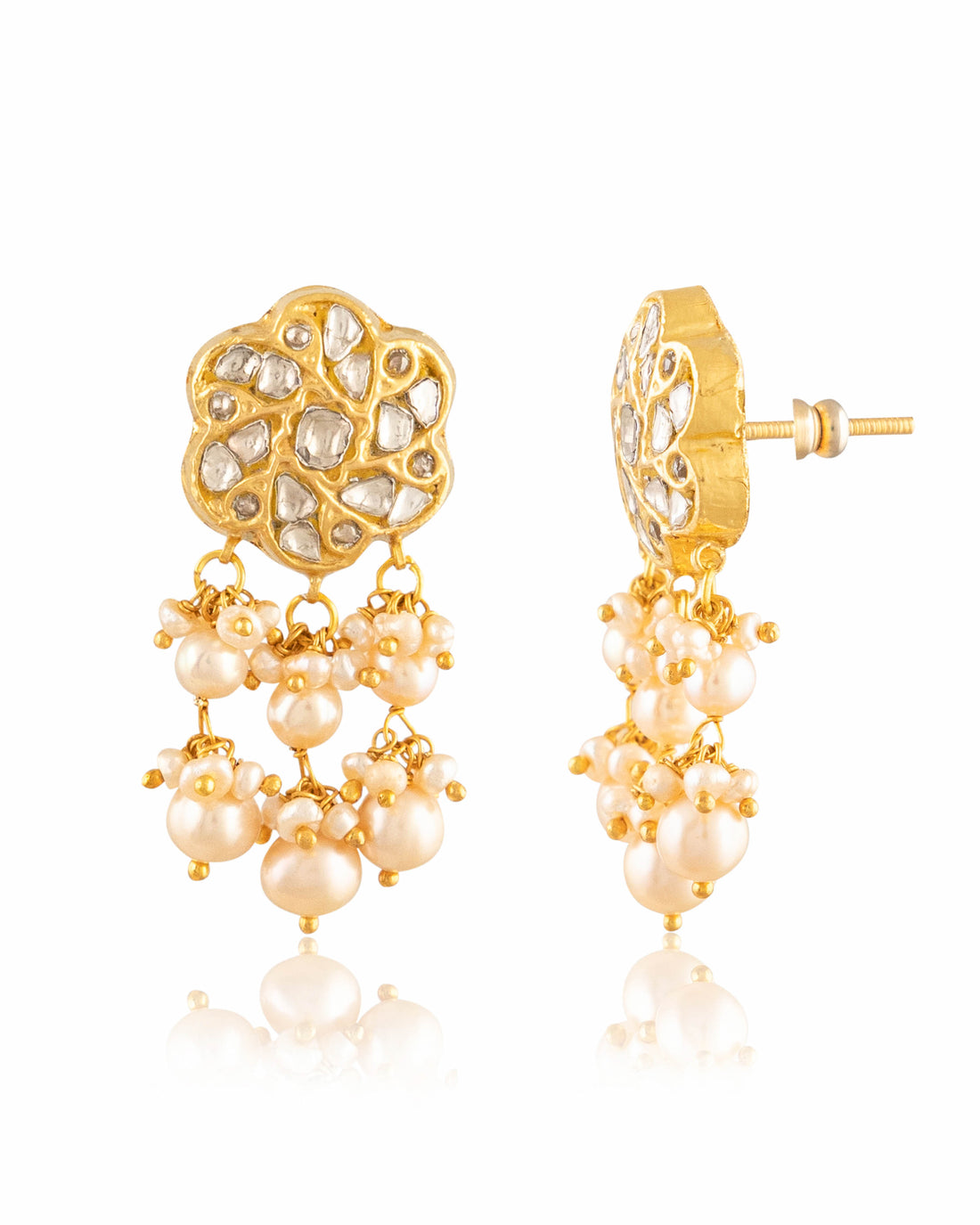 Khadija Choker And Aakriti Tops Polki Set