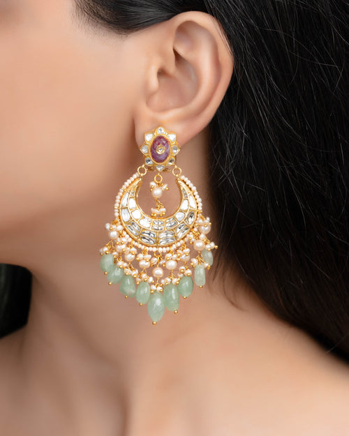 Shivi Polki Chandbalis