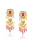 Liv Polki Long Earrings