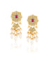 Darshini Polki Long Earrings