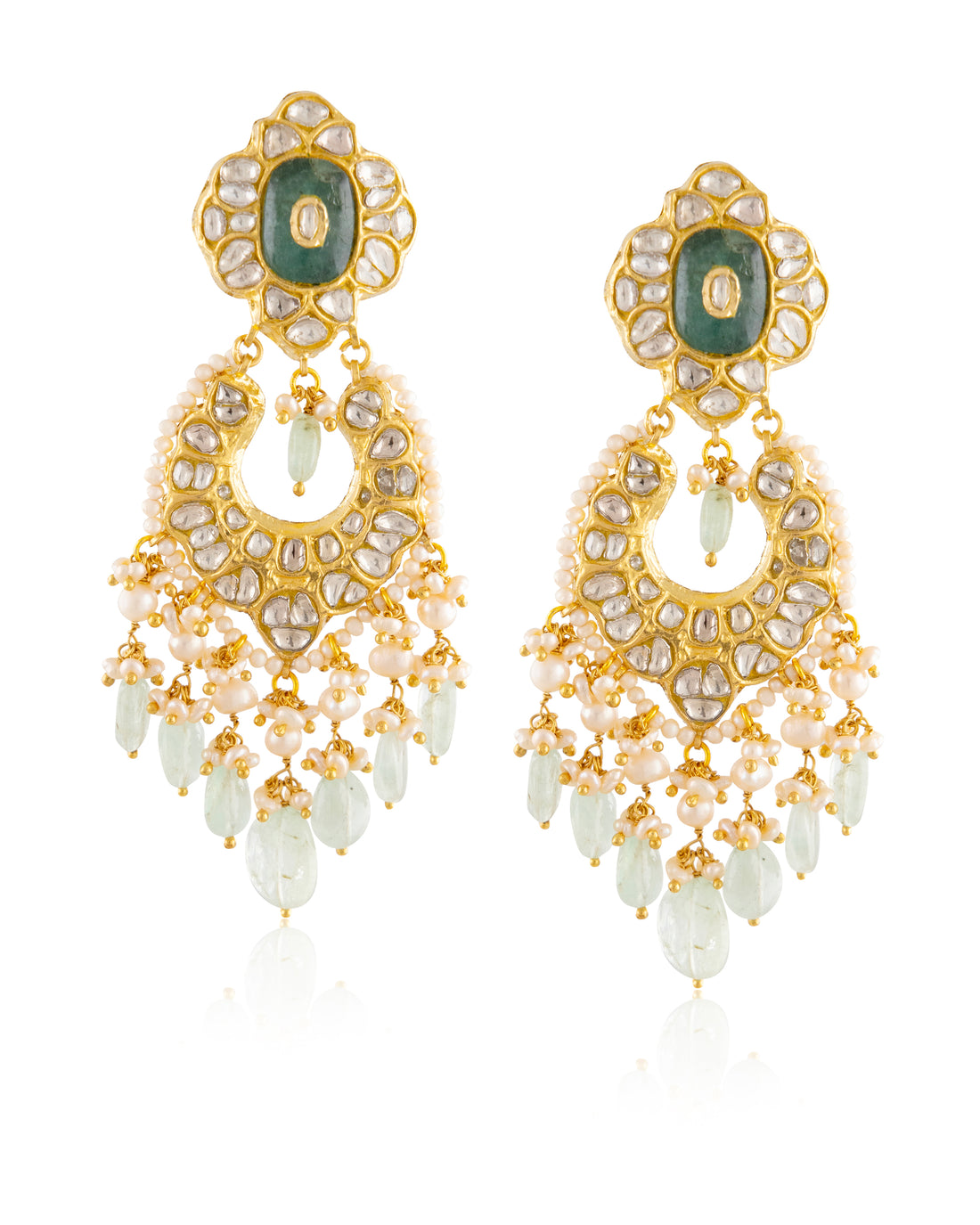 Diya Polki Chandbalis