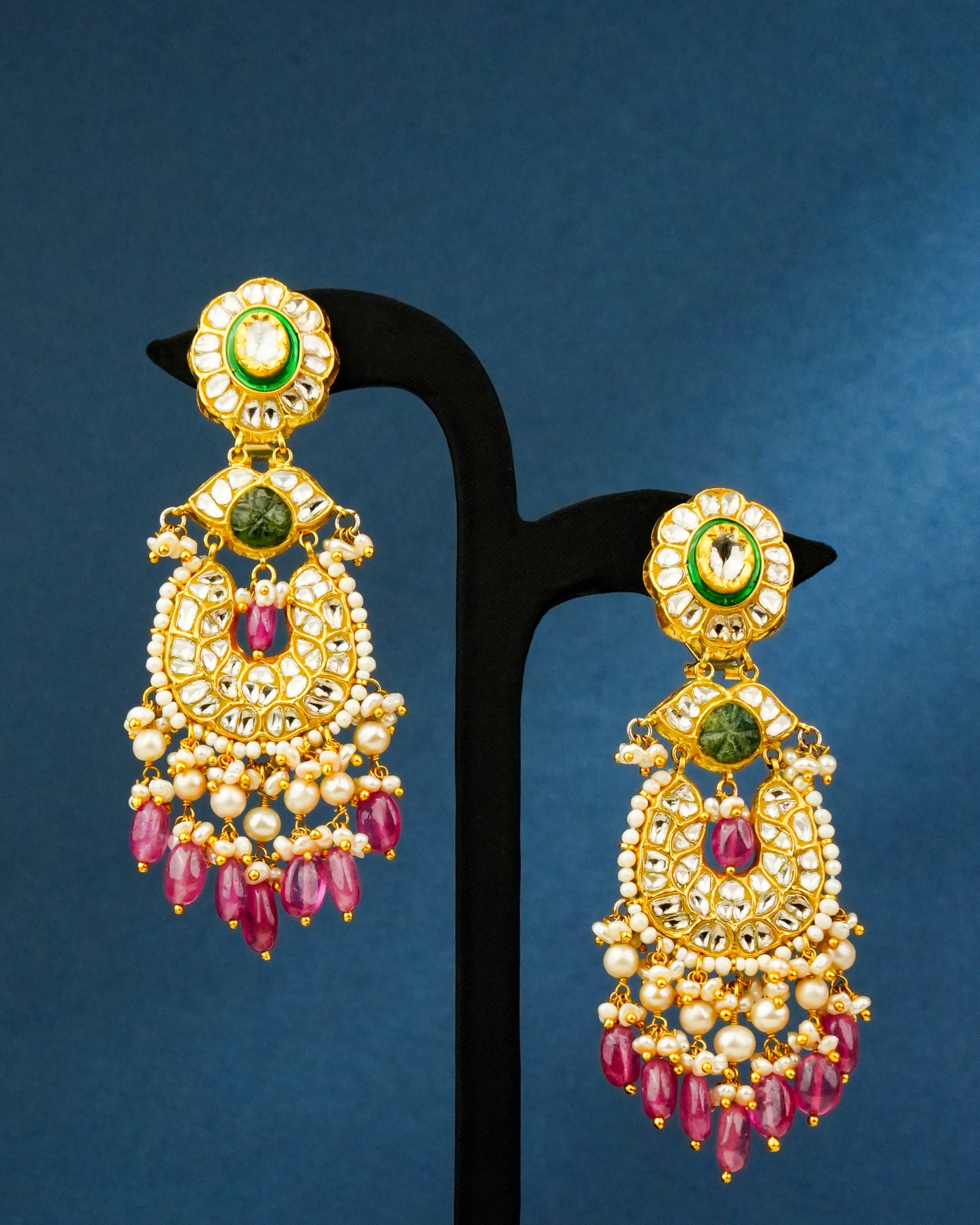 Jinal Polki Chandbalis
