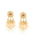 Sanjana Polki Long Earrings