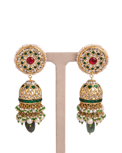 Ridhi Polki Jhumkas
