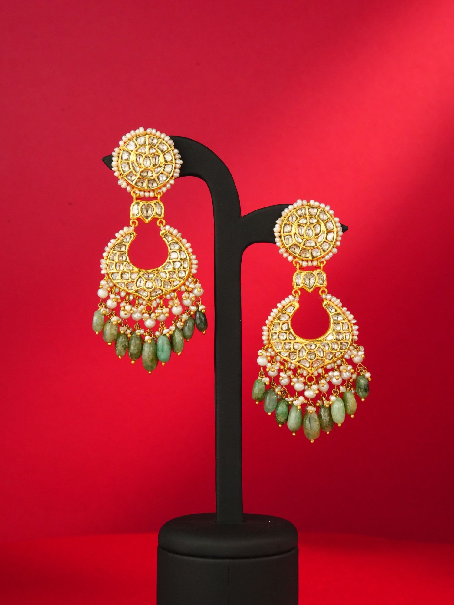Prajwala Polki Chandbalis