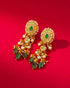 Vanshi Polki Long Earrings