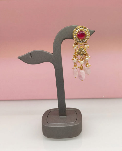 Suruchi Polki Long Earrings