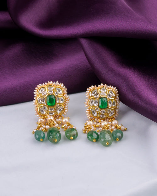 Manya Choker And Gira Tops Polki Set