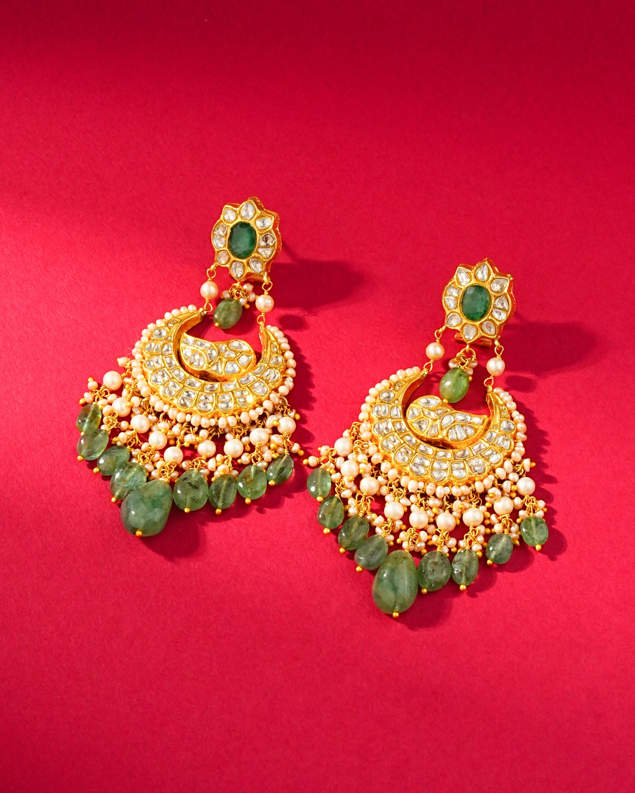 Ishwari Polki Chandbalis