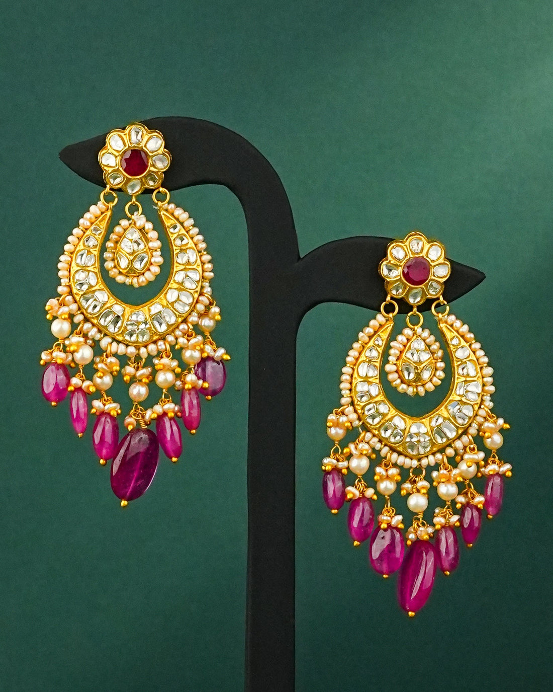 Rashika Polki Chandbalis