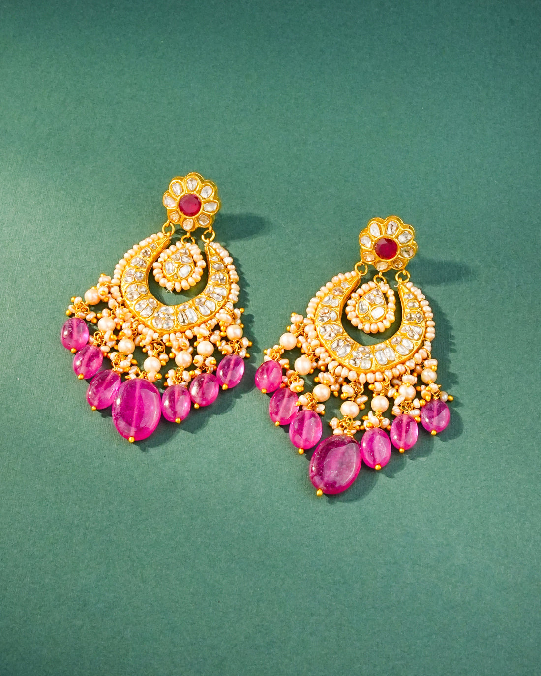 Rashika Polki Chandbalis