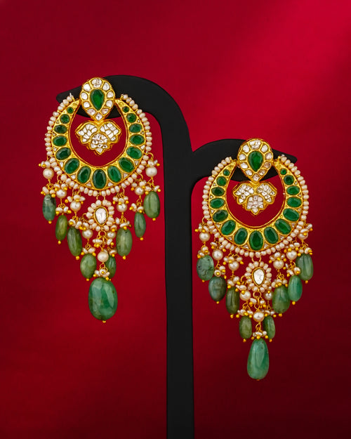 Zareen Polki Chandbalis