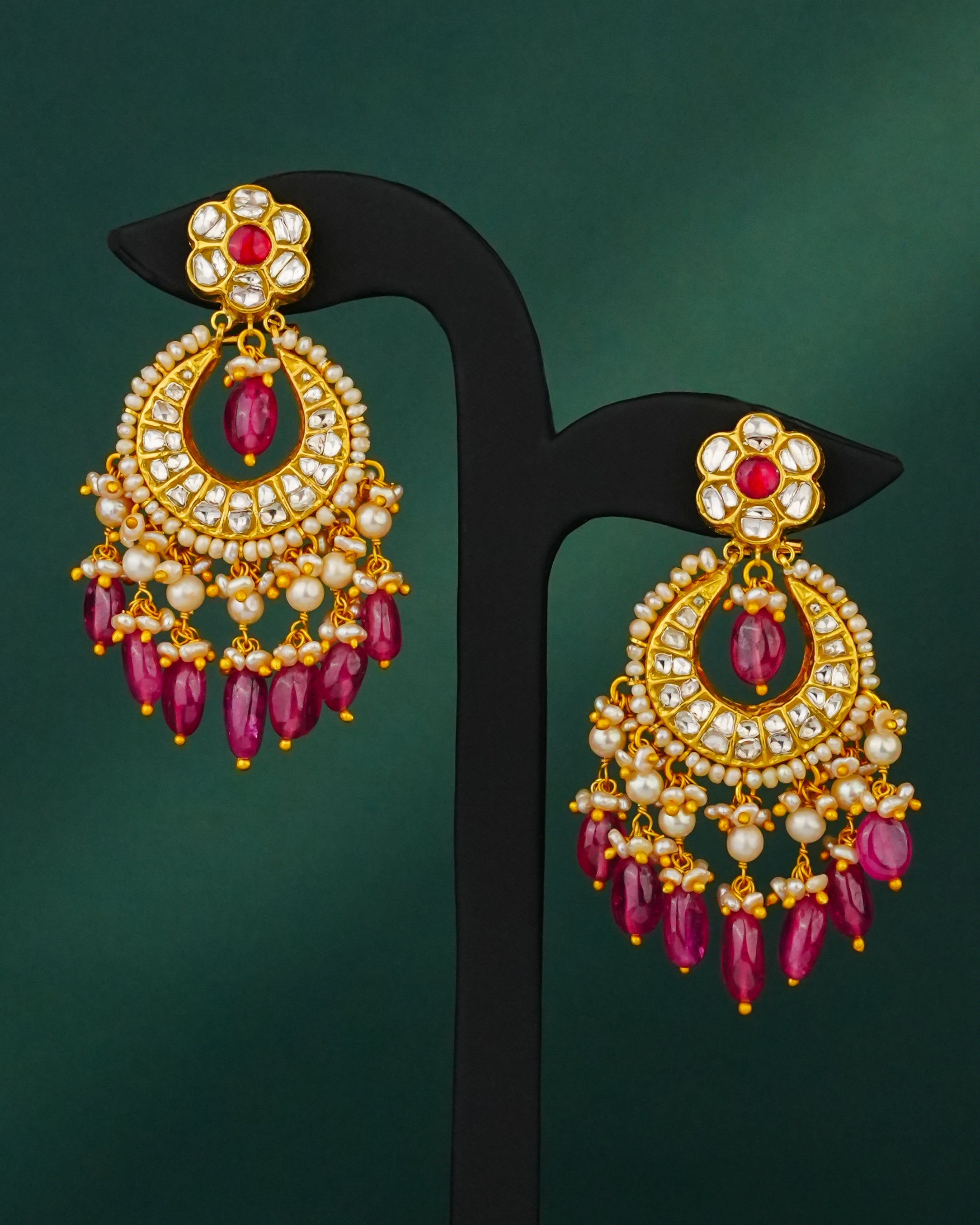Aashi Polki Chandbalis