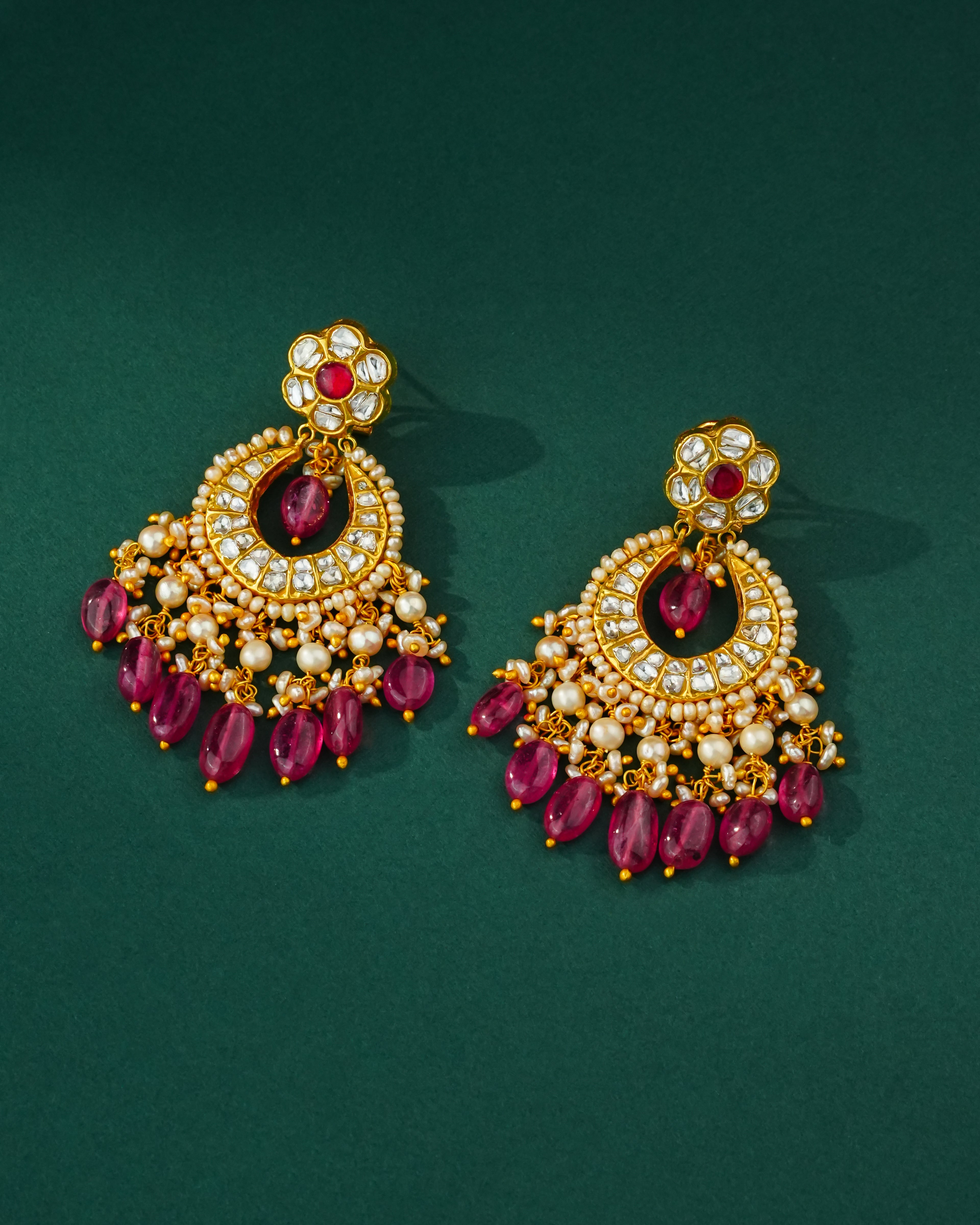 Aashi Polki Chandbalis
