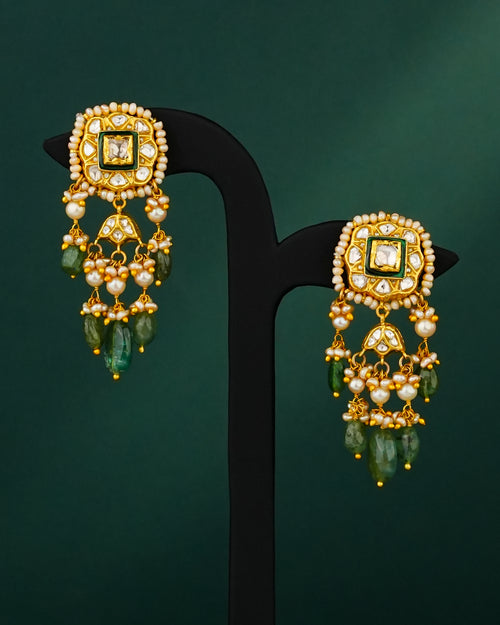 Dania Polki Long Earrings