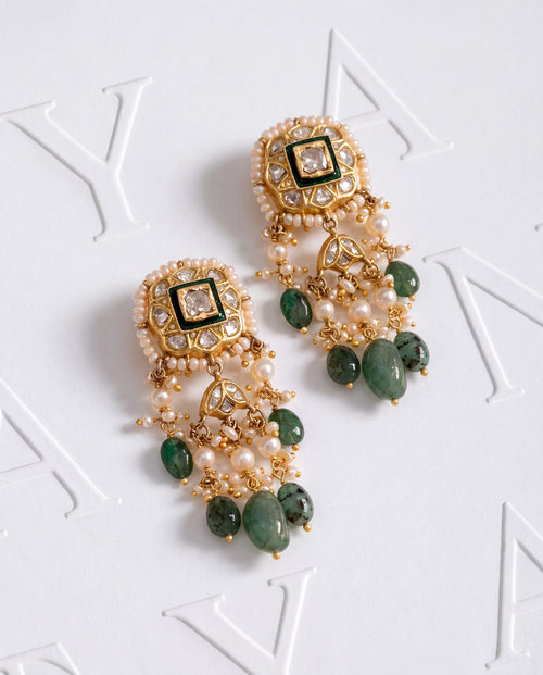 Dania Polki Long Earrings