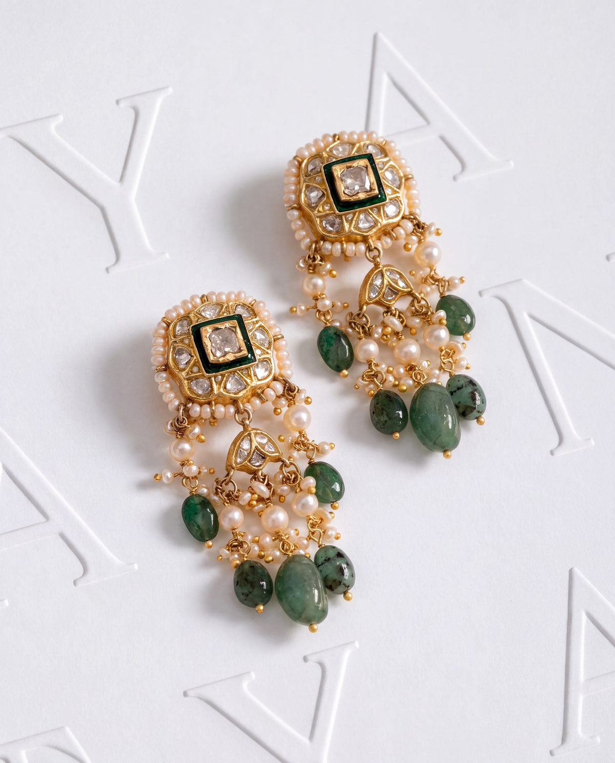 Dania Polki Long Earrings