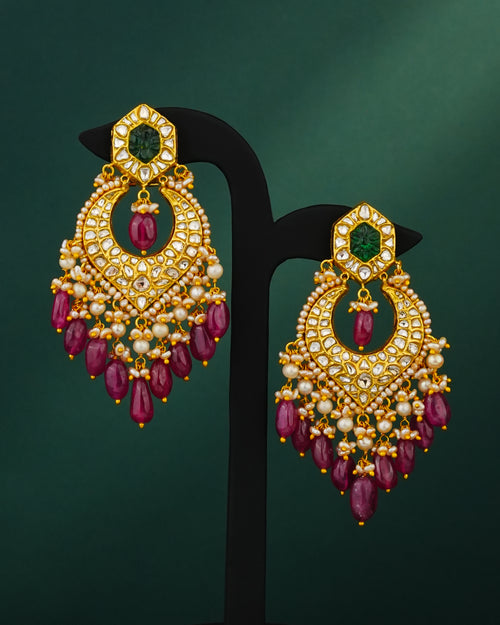 Aabha Polki Chandbalis