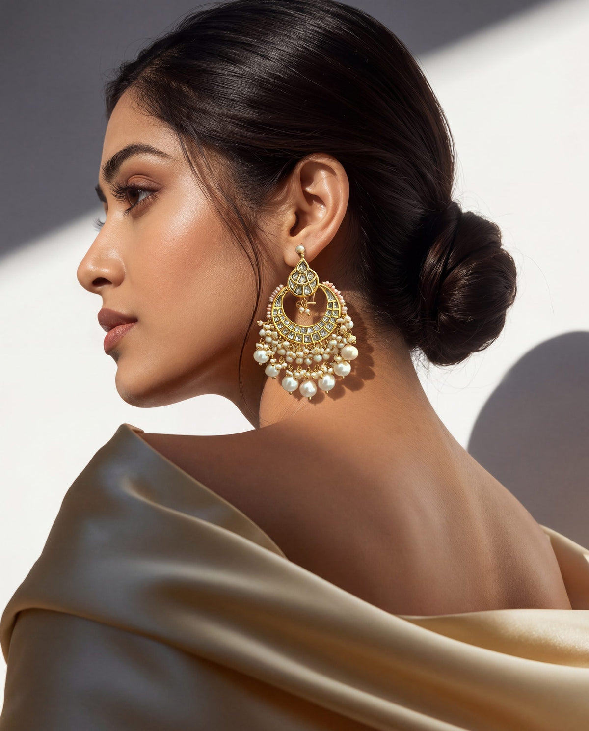 Nusrat Polki Chandbalis