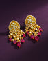 Easha Polki Long Earrings