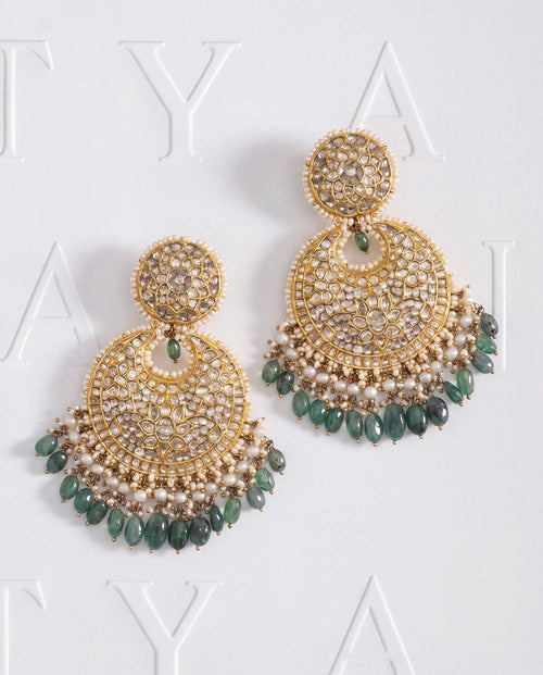 Tanisha Polki Chandbalis