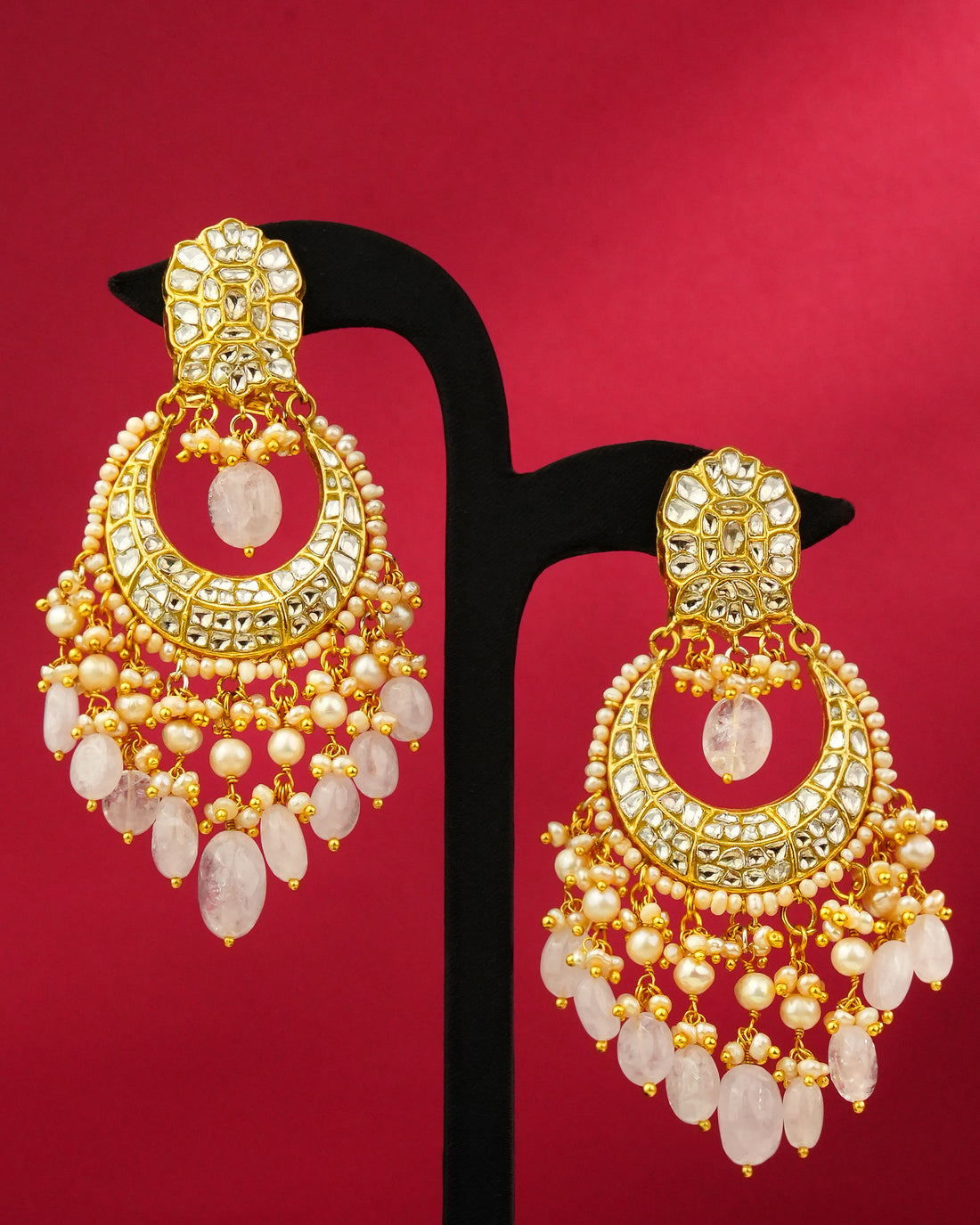 Elle Polki Chandbalis