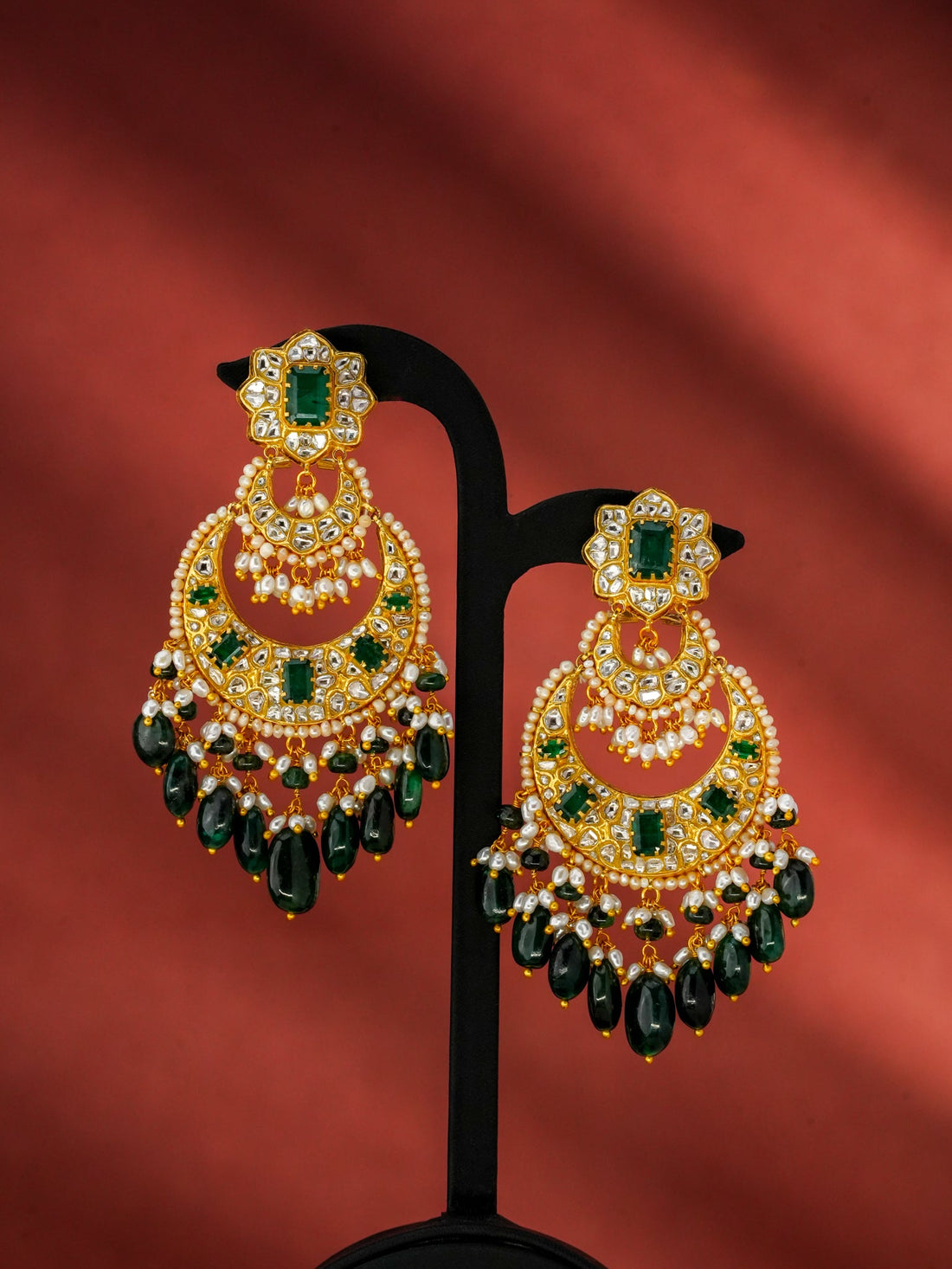 Camaya Polki Chandbalis