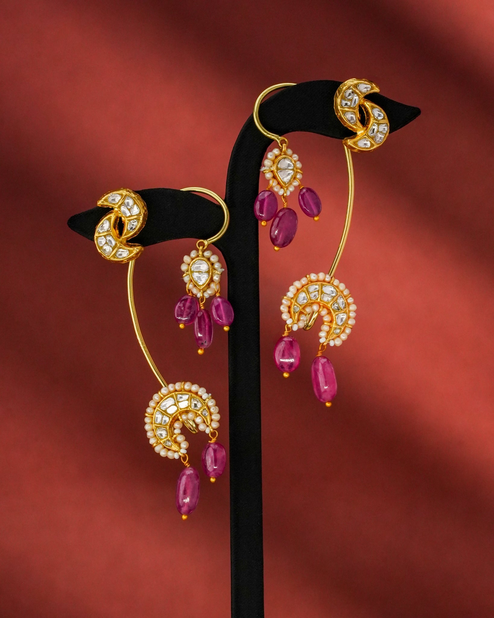 Vionae Polki Earcuffs