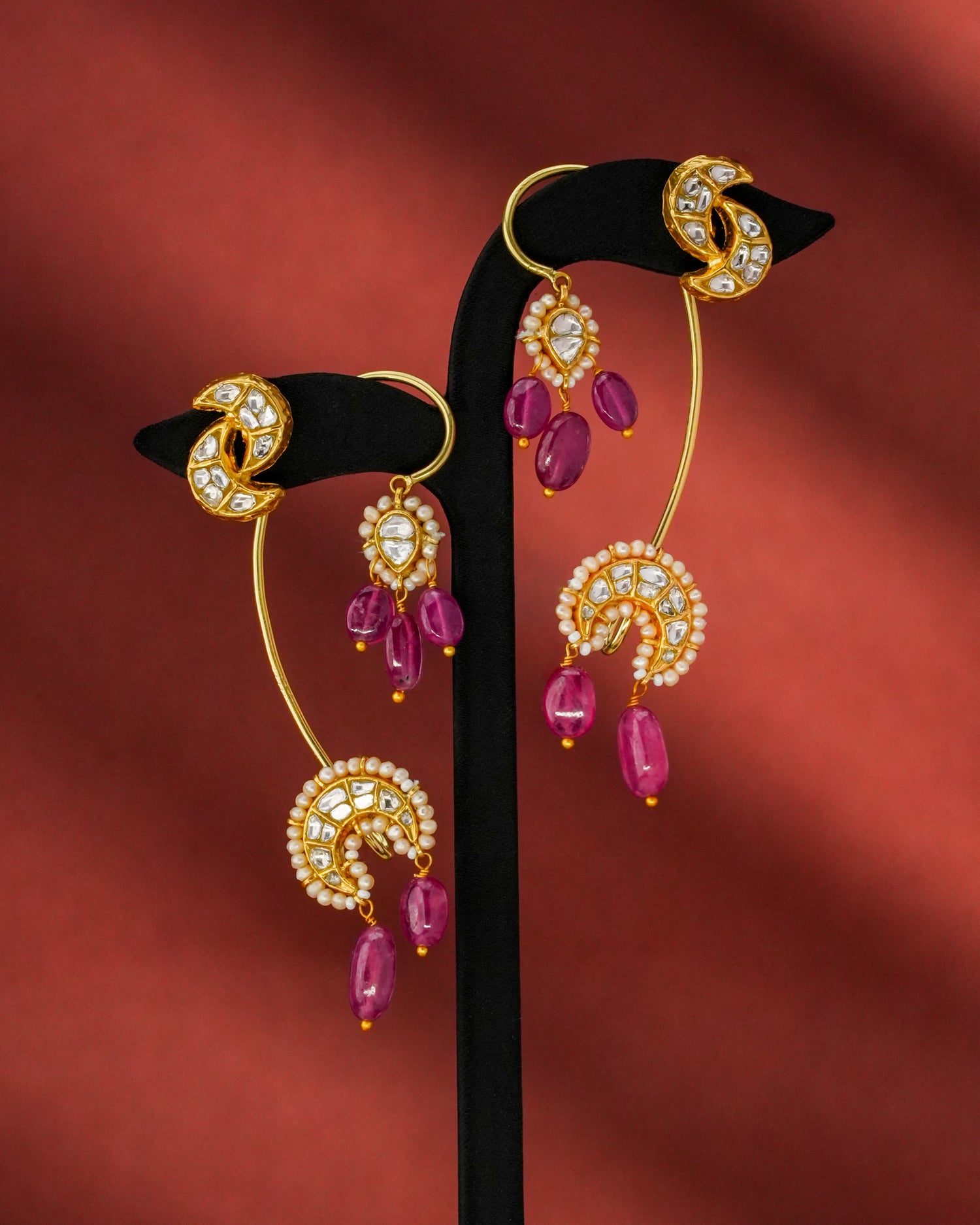 Vionae Polki Chandbalis