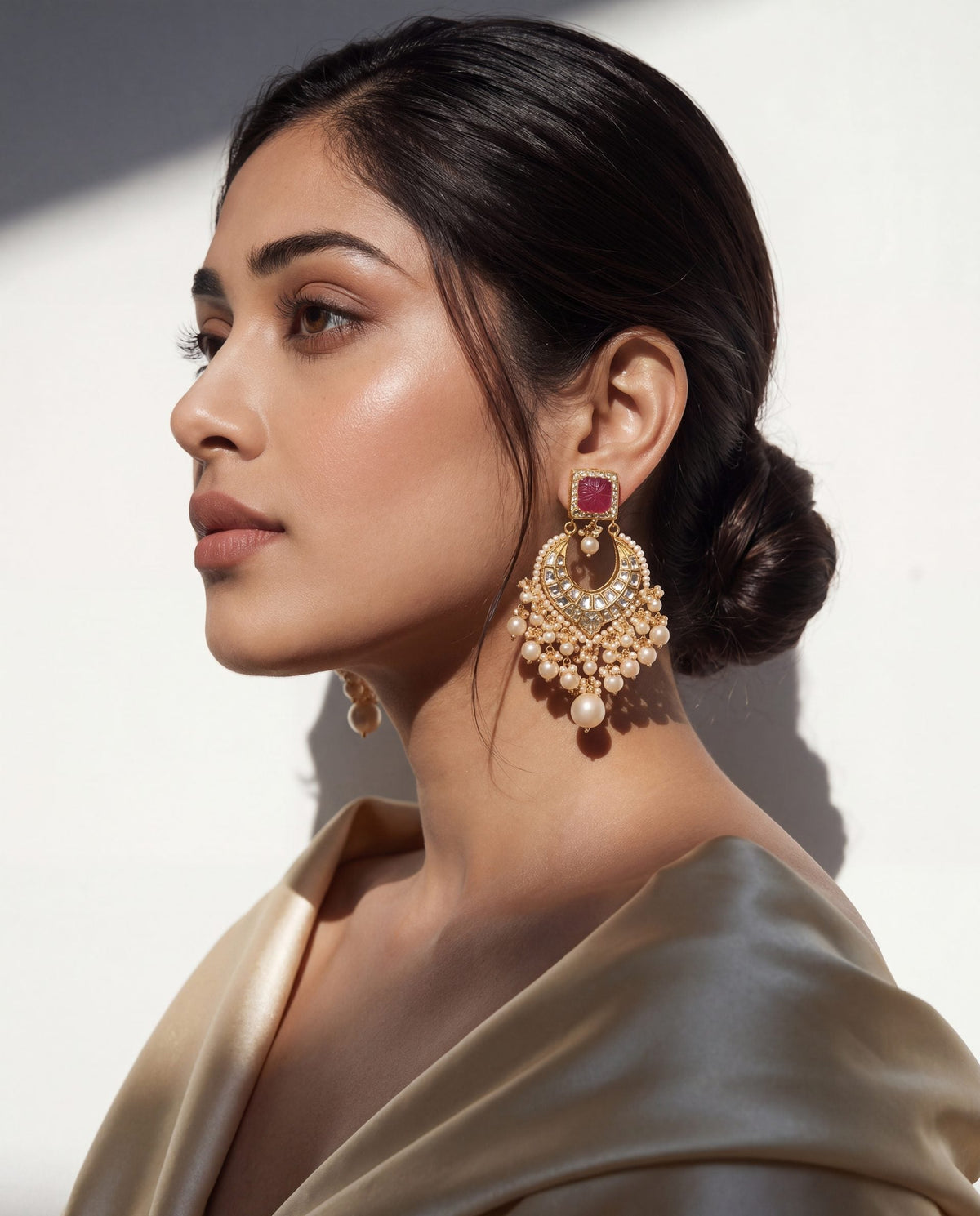 Zaira Polki Chandbalis