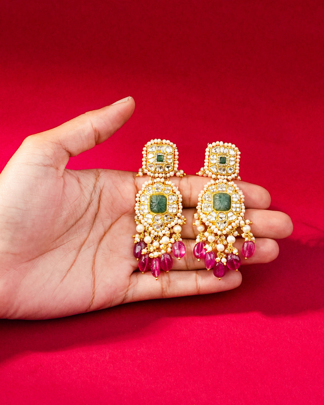 Aesha Polki Chandbalis