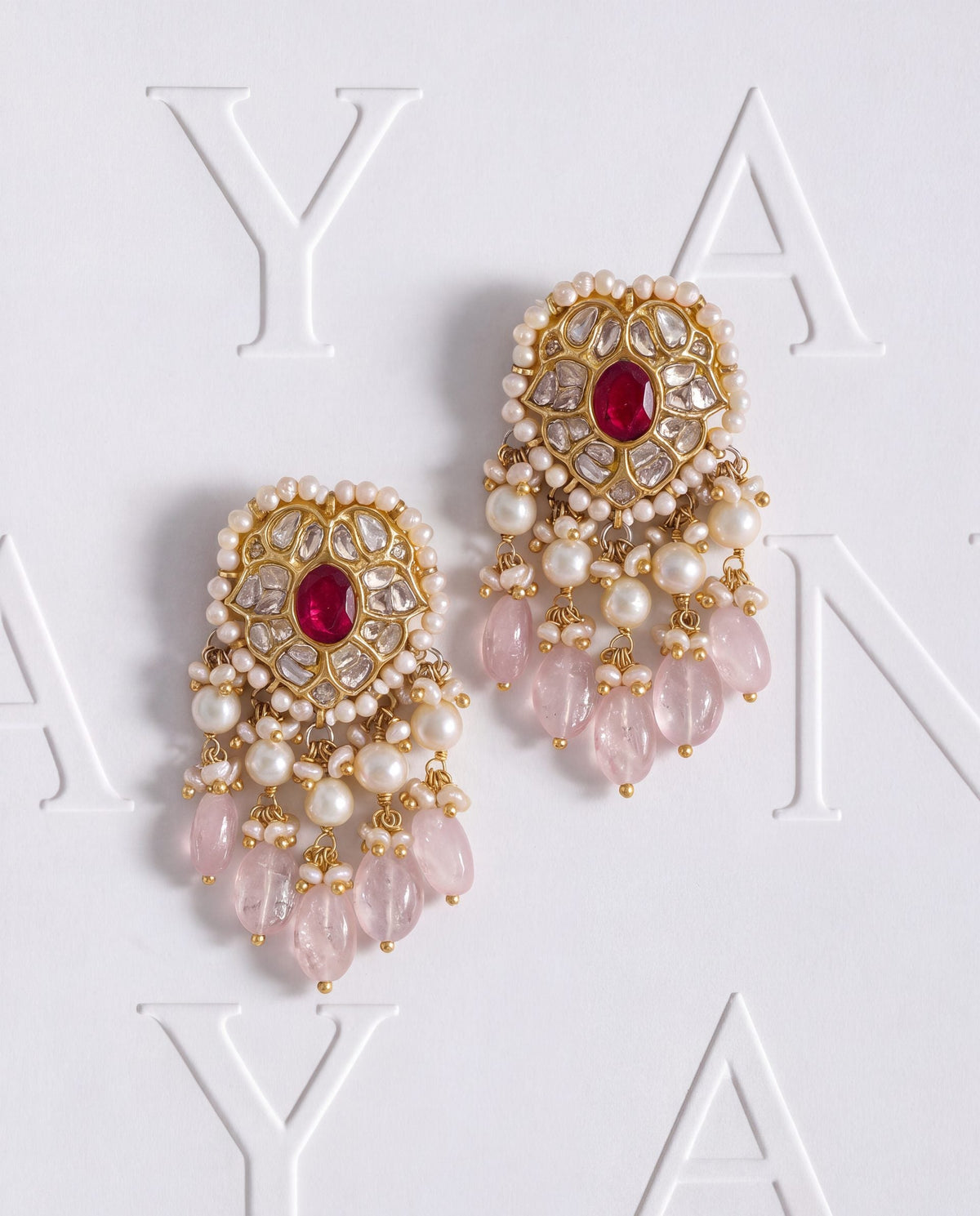 Saumya Polki Long Earrings