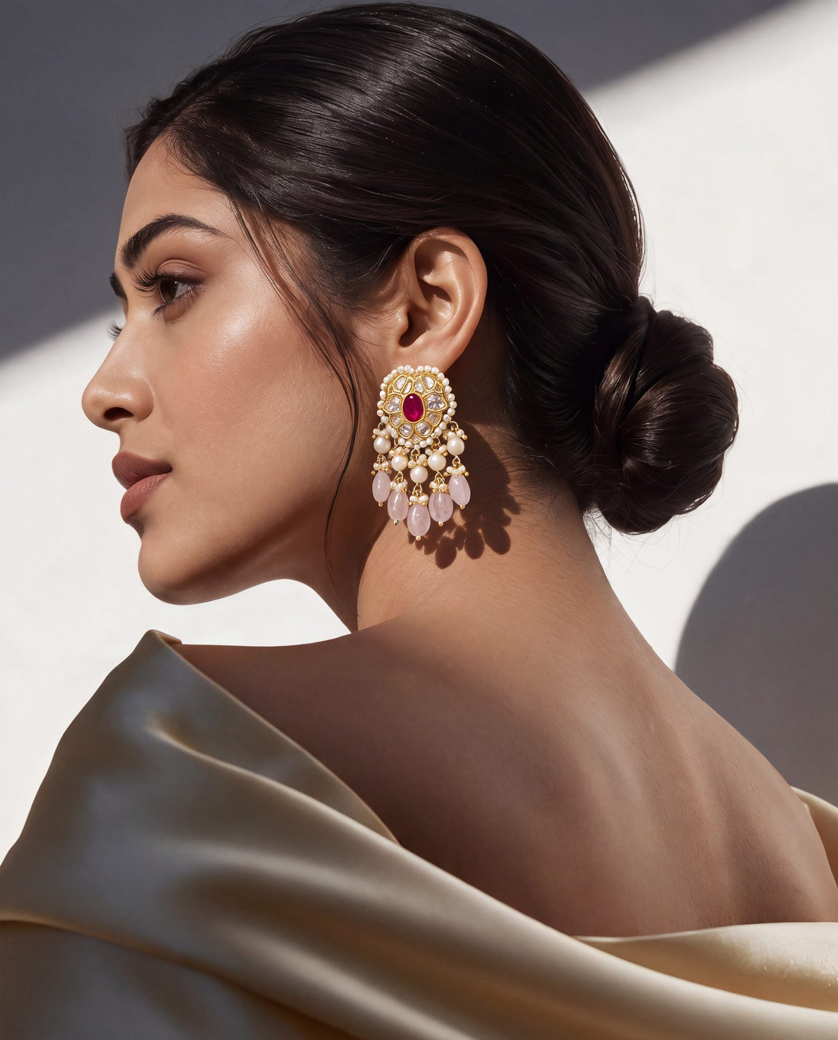 Saumya Polki Long Earrings