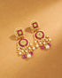 Rashi Polki Long Earrings