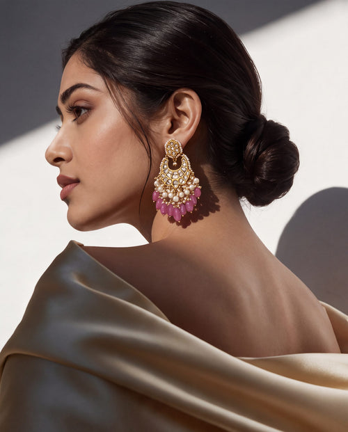 Zoha Polki And Diamond Chandbalis