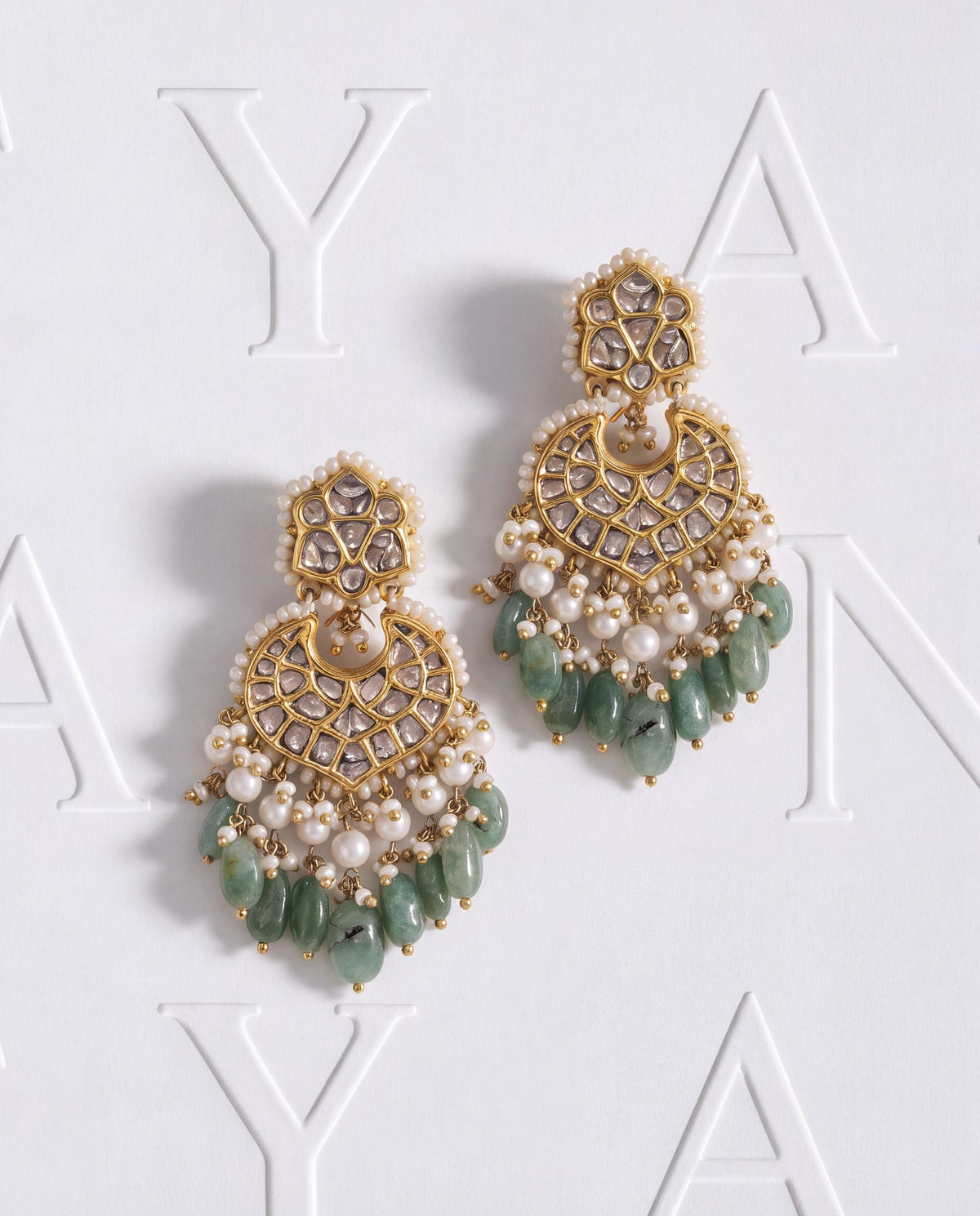 Saachi Polki And Diamond Chandbalis