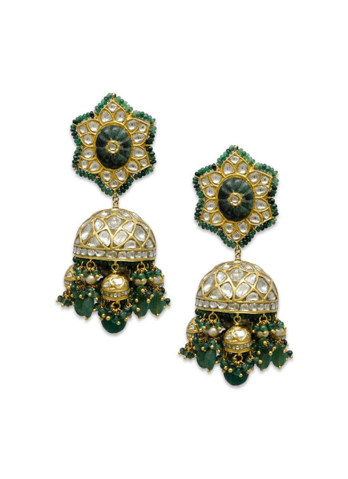 Mariena Polki Jhumkas