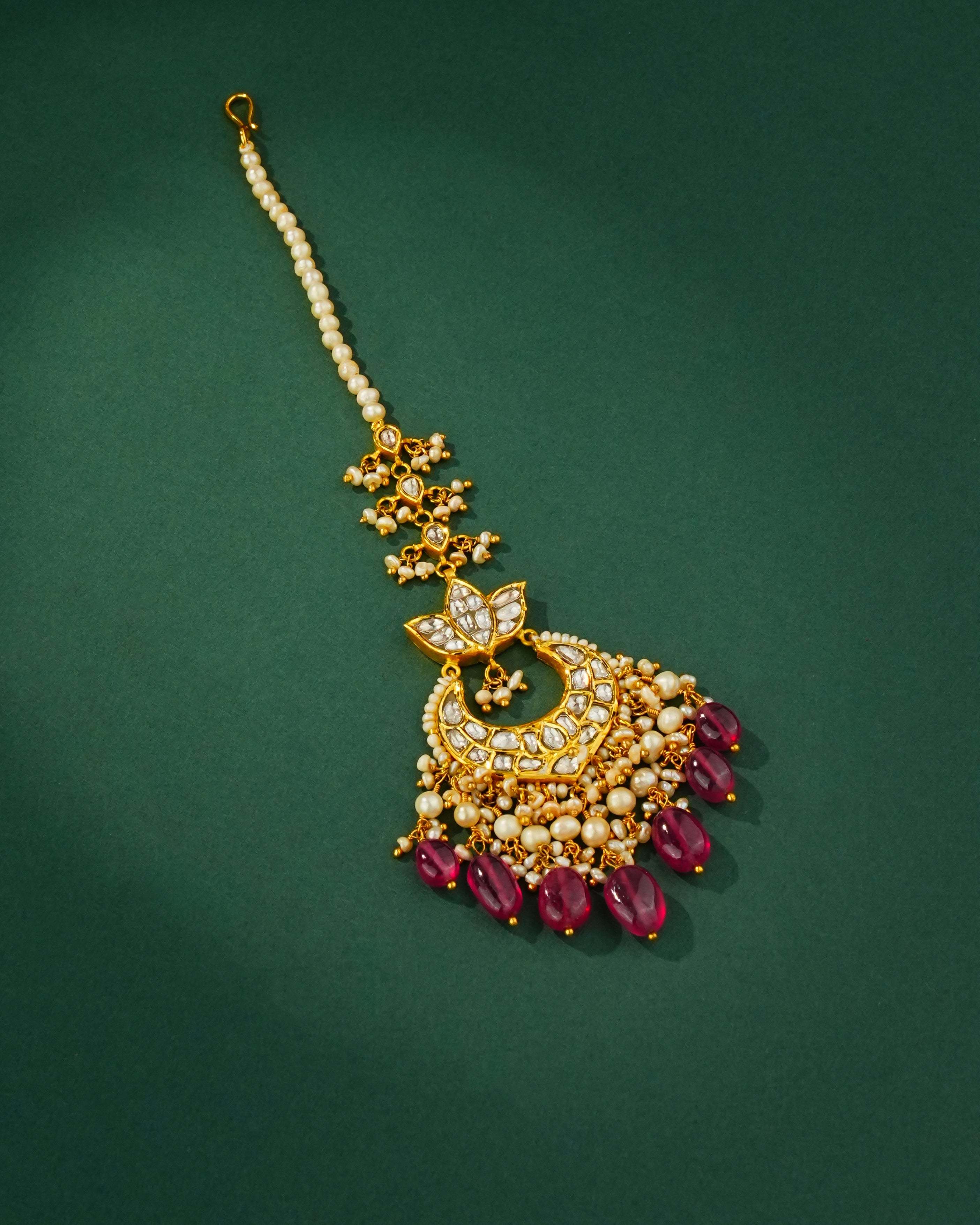 Aaravi Polki Maangtika