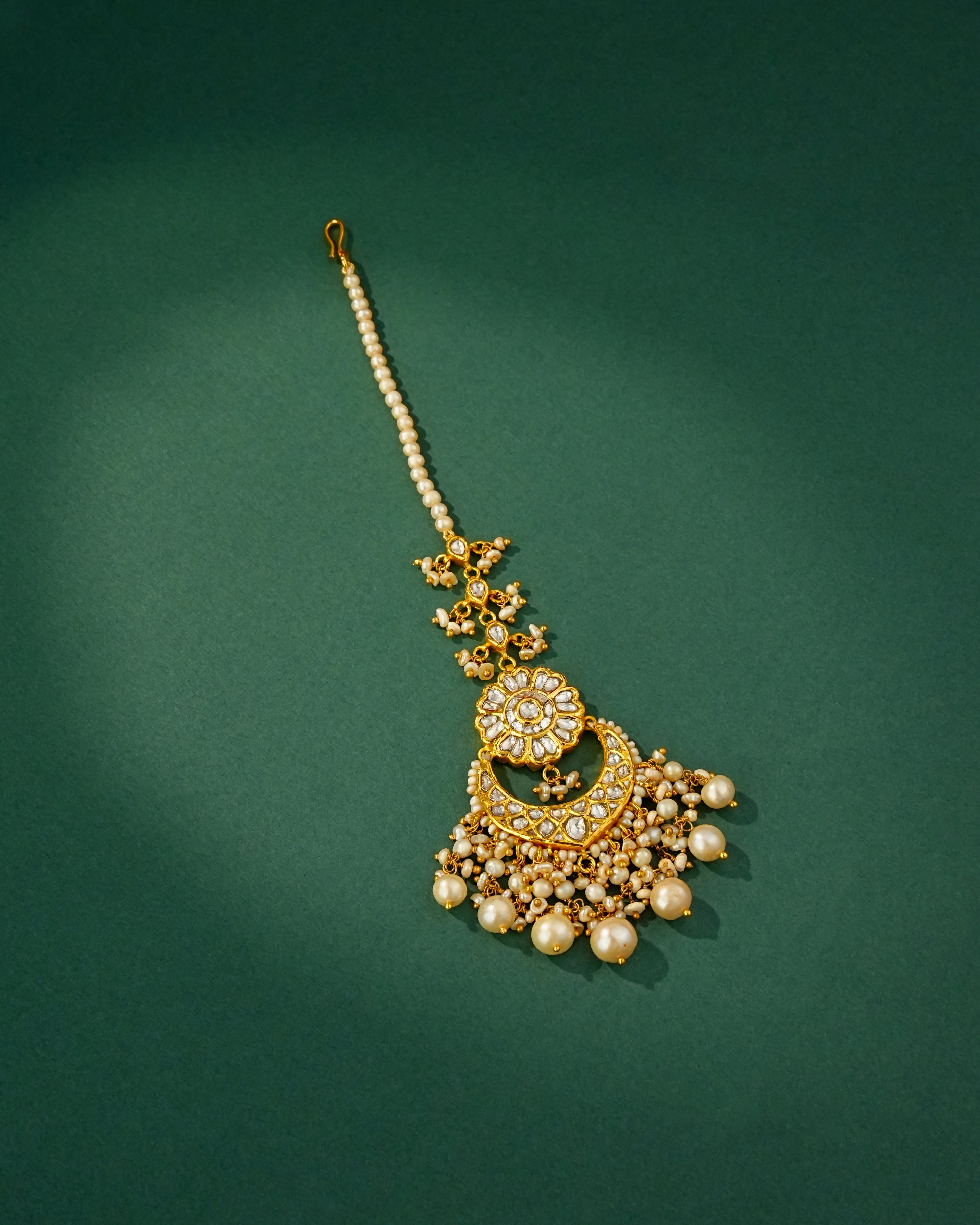 Damini Polki Maangtika