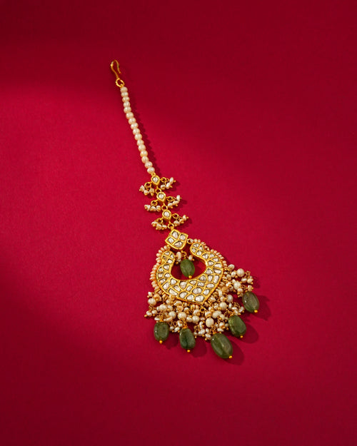 Advika Polki Maangtika