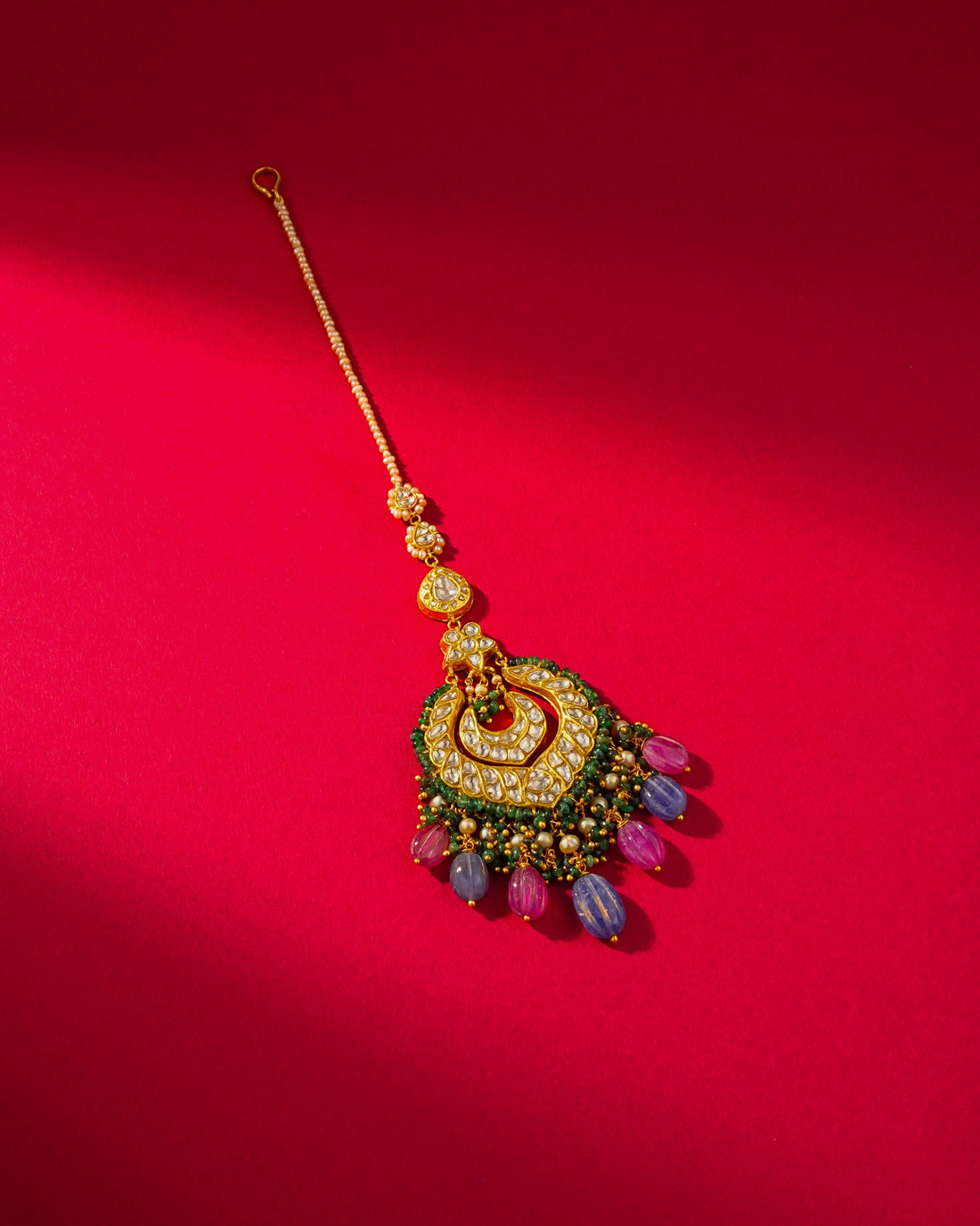 Riva Polki Maangtika